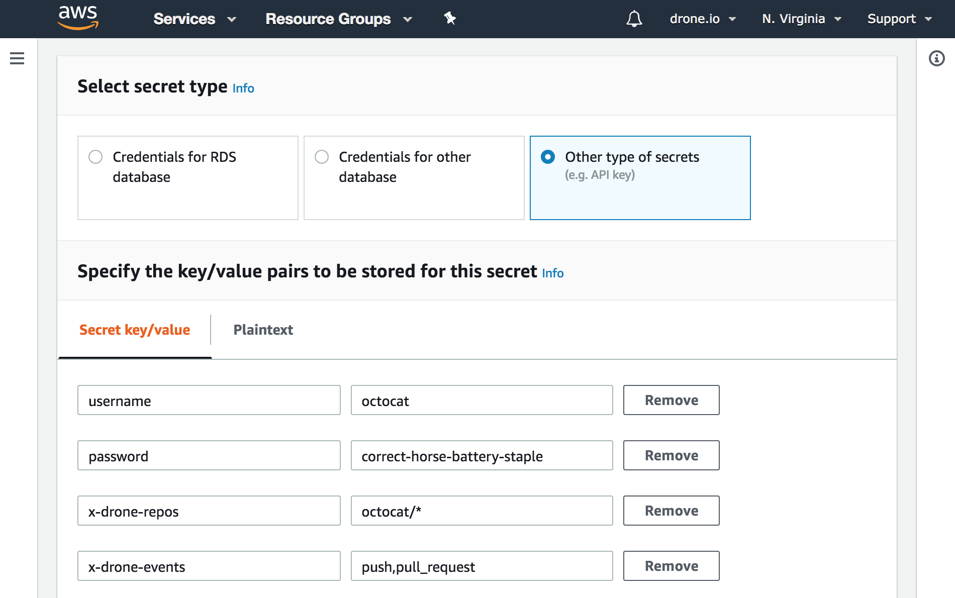 AWS Secrets