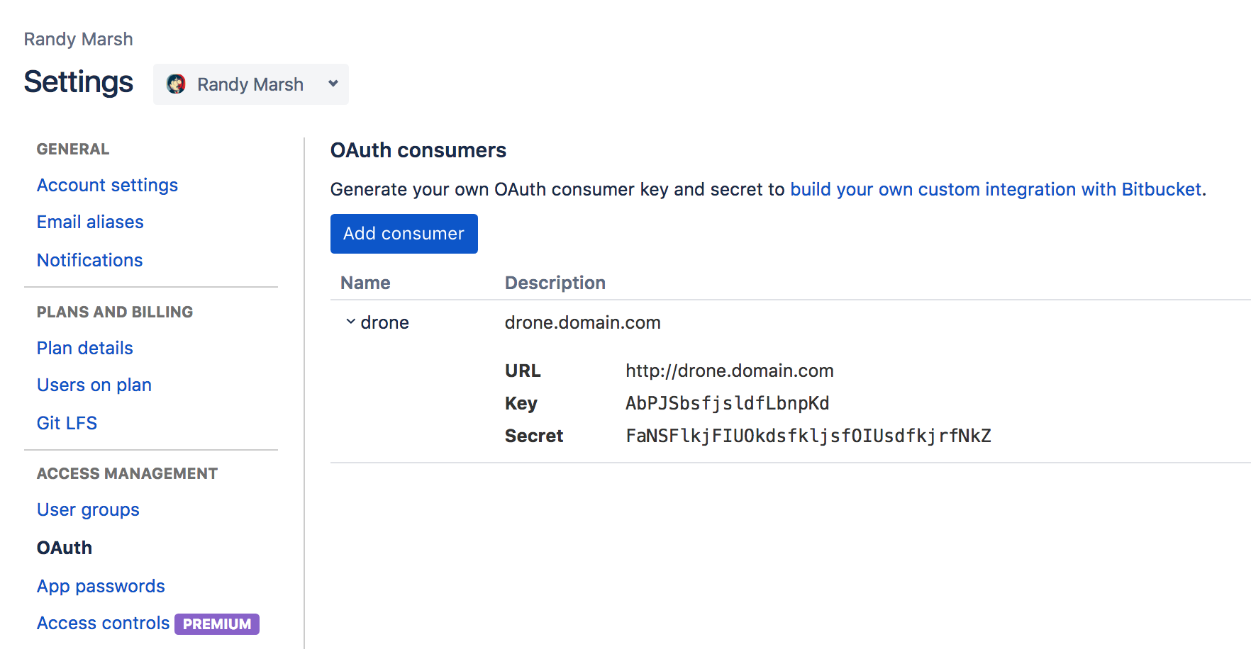 OAuth 应用程序创建预览